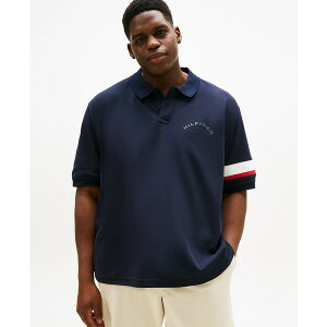 g~[ qtBK[ Y Vc gbvX Men's Big & Tall Short Sleeve Polo Shirt Desert Sky
