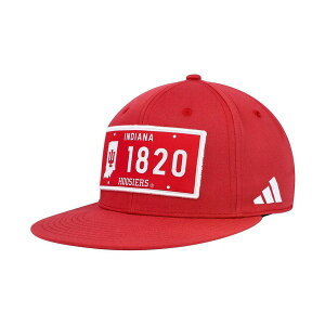 AfB_X Y Xq ANZT[ Men's Crimson Indiana Hoosiers Established Snapback Hat Crimson