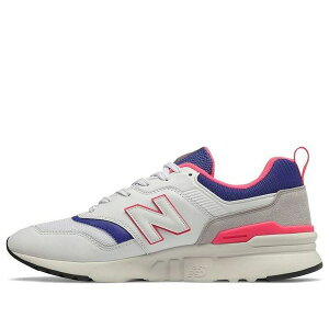 New Balance �j���[�o�����X �����Y �X�j�[�J�[ �yNew Balance 997 'White Pink Blue' CM997HAJ�z �T�C�Y US_7(25.0cm)