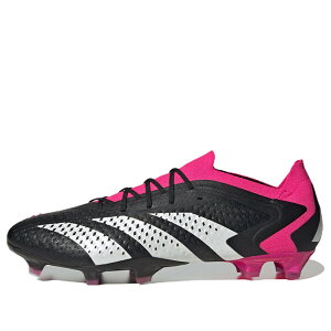 adidas AfB_X Y Xj[J[ yadidas Predator Accuracy.1 Low FG 'Core Black Team Shock Pink' GW4577z TCY US_7(25.0cm)