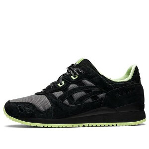 ASICS �A�V�b�N�X �����Y �X�j�[�J�[ �yASICS Gel-Lyte 3 OG G-TX 'Black Green' 1203A186-001�z �T�C�Y US_7(25.0cm)