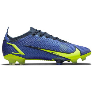 Nike �i�C�L �����Y �X�j�[�J�[ �yNike Mercurial Vapor 14 Elite FG Recharge Pack�z �T�C�Y US_6(24.0cm) Sapphire/Blue Void/Volt