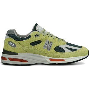 New Balance j[oX Y Xj[J[ yNew Balance 991v2 MiUK Grape Sorbetz TCY US_5.5(23.5cm) Beechnut/Trekking Green