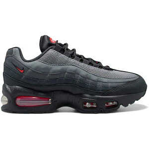 Nike �i�C�L �����Y �X�j�[�J�[ �yNike Air Max 95 OG Big Bubble Bright Crimson�z �T�C�Y US_12(30.0cm) Black/Bright Crimson/Anthracite/Iron Grey/Smoke Grey/Light Smoke Grey