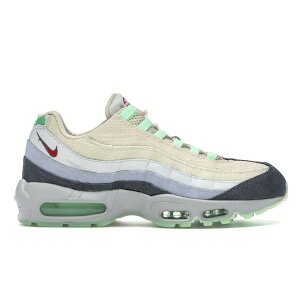 Nike �i�C�L �����Y �X�j�[�J�[ �yNike Air Max 95 Halloween (2014)�z �T�C�Y US_10(28.0cm) Summit White/Light Base Grey-Dark Grey-Menta