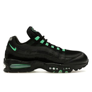 Nike �i�C�L �����Y �X�j�[�J�[ �yNike Air Max 95 OG Big Bubble Black Green Shock�z �T�C�Y US_12.5(30.5cm) Black/Black/Pearl Grey/Green Shock