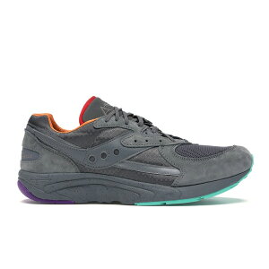 Saucony �T�b�J�j�[ �����Y �X�j�[�J�[ �ySaucony Aya Raised By Wolves�z �T�C�Y US_7(25.0cm) Grey/Grey-Red-Orange