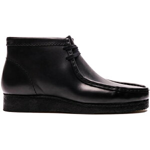Clarks N[NX Y Xj[J[ yClarks Wallabee Black Leatherz TCY US_M_13 Black Leather