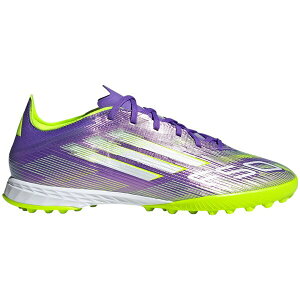 adidas �A�f�B�_�X �����Y �X�j�[�J�[ �yadidas F50 Pro TF Purple Rush Cloud White Lucid Lemon�z �T�C�Y US_12(30.0cm) Purple Rush/Cloud White/Lucid Lemon