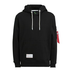 【送料無料】 アルファインダストリーズ メンズ パーカー・スウェットシャツ アウター Sweatshirts Black