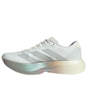 adidas �A�f�B�_�X ���f�B�[�X �X�j�[�J�[ �y(WMNS) adidas Adizero Evo SL 'White Grey Matt Purple Metallic' KJ2552�z �T�C�Y US_8.5(25.5cm)