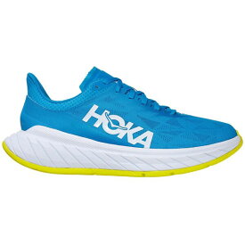 Hoka One One ホカオネオネ メンズ スニーカー 【Hoka One One Carbon X 2】 サイズ US_9.5(27.5cm) Diva Blue Citrus