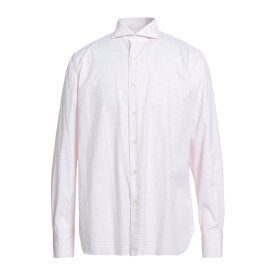 【送料無料】 ルイジ ボレッリ ナポリ メンズ シャツ トップス Shirts White