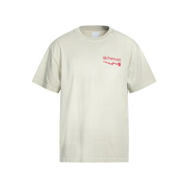 【送料無料】 アルケミスト メンズ Tシャツ トップス T-shirts Beige