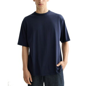 �X�R�b�`�A���h�\�[�_ �����Y T�V���c �g�b�v�X Men's Relaxed Fit Short Sleeve Three Crosses Crewneck T-Shirt Peacoat