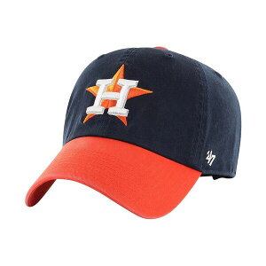 47uh Y Xq ANZT[ Men's Navy, Orange Houston Astros Clean Up Adjustable Hat Navy, Orange