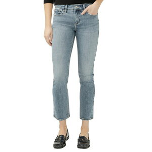 �V���o�[�W�[���Y ���f�B�[�X �f�j���p���c �{�g���X Women's Elyse Mid Rise Comfort Fit Straight Leg Jeans Melville