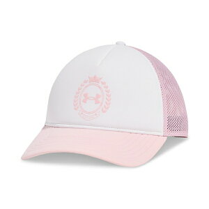 A_[A[}[ Y Xq ANZT[ Men's Sportstyle Snapback Trucker Hat White / Prime Pink / White