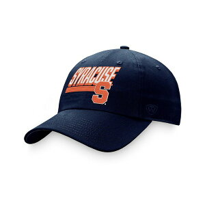 �g�b�v�E�I�u�E�U�E���[���h �����Y �X�q �A�N�Z�T���[ Men's Navy Syracuse Orange Slice Adjustable Hat Navy