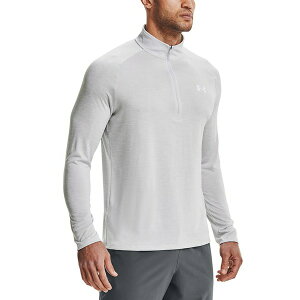 A_[A[}[ Y p[J[EXEFbgVc AE^[ Men's UA Tech Half-Zip Pullover Halo