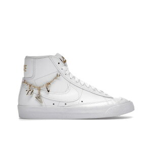 Nike iCL fB[X Xj[J[ yNike Blazer Mid LX White Pendants (Women's)z TCY US_8.5(25.5cm) White/White-Metallic Gold