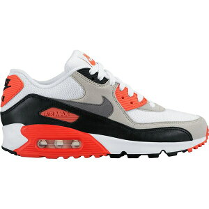 Nike iCL fB[X Xj[J[ yNike Air Max 90 Infrared (Women's)z TCY US_7.5(24.5cm) White/Cool Grey-Neutral Grey-Black