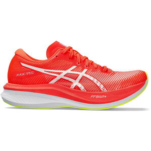 ASICS AVbNX fB[X Xj[J[ yASICS Magic Speed 3 Sunrise Red White (Women's)z TCY US_8(25.0cm) Sunrise Red/White