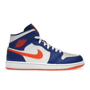 Jordan W[_ Y Xj[J[ yJordan 1 Mid Knicksz TCY US_8(26.0cm) Game Royal/Rush Orange-Phantom-White