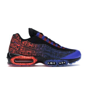 Nike �i�C�L �����Y �X�j�[�J�[ �yNike Air Max 95 Doernbecher 15th Anniversary�z �T�C�Y US_7.5(25.5cm) Black/Bright Crimson-Racer Blue-Black