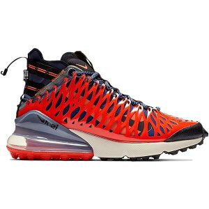 Nike �i�C�L �����Y �X�j�[�J�[ �yNike Air Max 270 ISPA Blue Void Terra Orange�z �T�C�Y US_9.5(27.5cm) Blue Void/Black-Terra Orange-Oatmeal
