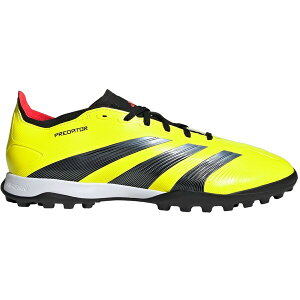 adidas AfB_X Y Xj[J[ yadidas Predator 24 League Low Turf Team Solar Yellow Core Black Solar Redz TCY US_12.5(30.5cm) Team Solar Yellow 2/Core Black/Solar Red