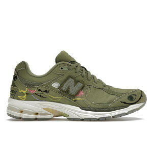 New Balance �j���[�o�����X �����Y �X�j�[�J�[ �yNew Balance 2002R Bryant Giles What Now?�z �T�C�Y US_7.5(25.5cm) Iguana/Capulet Olive