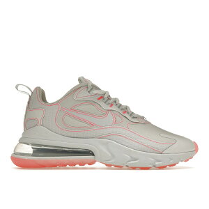 Nike �i�C�L �����Y �X�j�[�J�[ �yNike Air Max 270 React Stitch White Flash Crimson�z �T�C�Y US_9(27.0cm) White/Grey-Flash Crimson