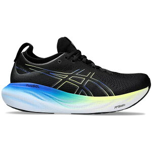 ASICS AVbNX Y Xj[J[ yASICS Gel-Nimbus 25 Black Glow Yellowz TCY US_9(27.0cm) Black/Glow Yellow