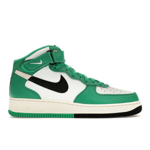 Nike iCL Y Xj[J[ yNike Air Force 1 Mid LV8 Split White Stadium Greenz TCY US_12(30.0cm) Summit White/Black-Stadium Green-Coconut Milk
