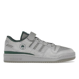 adidas �A�f�B�_�X �����Y �X�j�[�J�[ �yadidas Forum 84 Low BSTN Panathinaikos�z �T�C�Y US_12.5(30.5cm) Grey Two/Dark Green/Cloud White