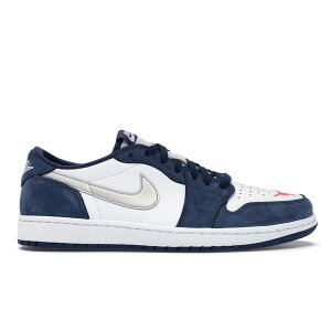 Jordan �W���[�_�� �����Y �X�j�[�J�[ �yJordan 1 Low SB Midnight Navy�z �T�C�Y US_8(26.0cm) Midnight Navy/White-Ember Glow-Metallic Silver