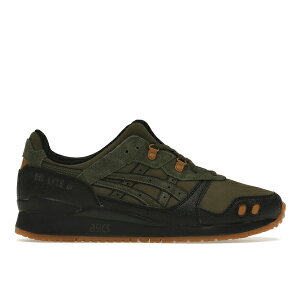 ASICS �A�V�b�N�X �����Y �X�j�[�J�[ �yASICS Gel-Lyte III Olive Canvas Black�z �T�C�Y US_7(25.0cm) Olive Canvas/Black