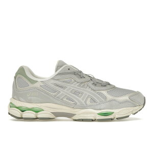 ASICS �A�V�b�N�X �����Y �X�j�[�J�[ �yASICS Gel-NYC Cloud Grey Green�z �T�C�Y US_12(30.0cm) Cloud Grey/Cloud Grey