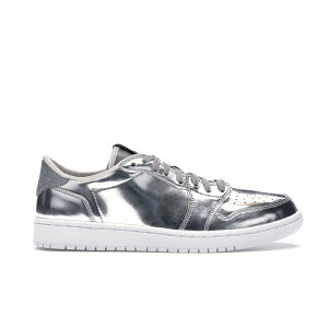Jordan �W���[�_�� �����Y �X�j�[�J�[ �yJordan 1 Retro Low Pinnacle Metallic Silver�z �T�C�Y US_10(28.0cm) Metallic Silver/White