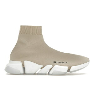 Balenciaga oVAK Y Xj[J[ yBalenciaga Speed 2.0 Recycled Sole Transparent Sole Beigez TCY US_12(30.0cm) Beige/White