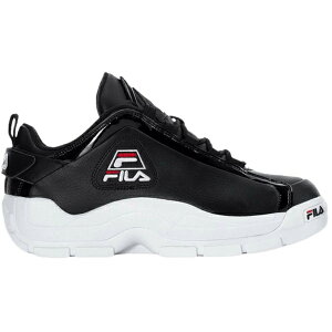 Fila �t�B�� �����Y �X�j�[�J�[ �yFila Grant Hill 2 Low Black White�z �T�C�Y US_8.5(26.5cm) Black/White-Fila Red