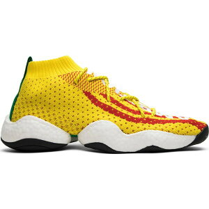 adidas �A�f�B�_�X �����Y �X�j�[�J�[ �yadidas Crazy BYW LVL 1 Pharrell�z �T�C�Y US_8(26.0cm) Yellow/Red/Green