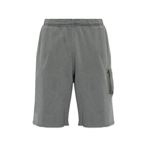 �}���^���}���W�F�� �����Y �J�W���A���p���c �{�g���X Raw-hem shorts Grey