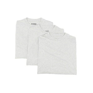 �W���E�T���_�[ �����Y T�V���c �g�b�v�X Long-sleeve t-shirt pack (pack of three) Grey