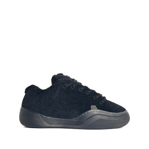�G�A�� �����Y �X�j�[�J�[ �V���[�Y Corduroy pirate vamp sneakers Black