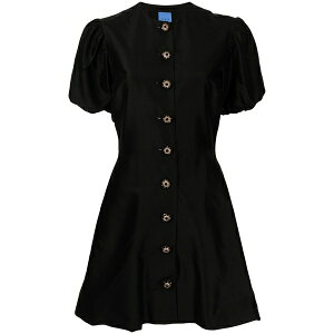 �}�b�O���[ ���f�B�[�X �����s�[�X �g�b�v�X Sorbet silk mini dress Black