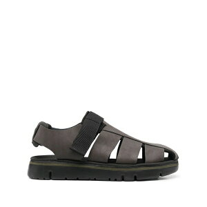 �J���y�[�� �����Y �T���_�� �V���[�Y Strap fastenting chunky sole sandals Brown