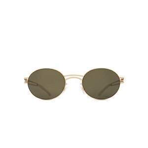 �}�C�L�[�^ �����Y �T���O���X�E�A�C�E�F�A �A�N�Z�T���[ Dada round-frame sunglasses Gold