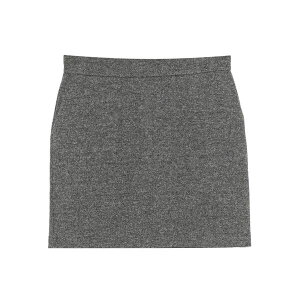 �}���R�|�[�� ���f�B�[�X �X�J�[�g �{�g���X Cotton mini skirt Grey